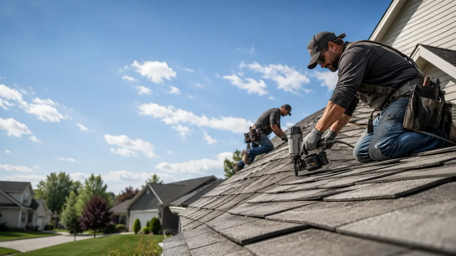 Storm Damage Roof Repair in Gladstone, IL near me